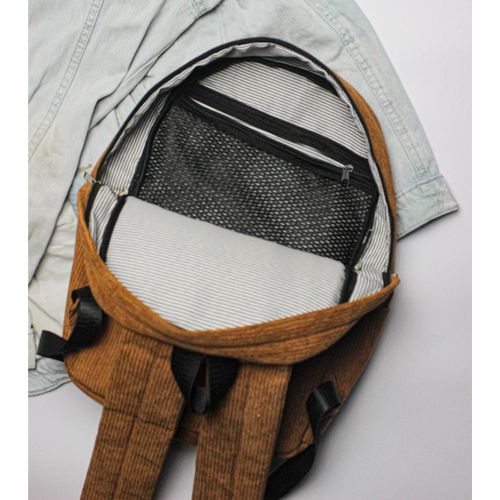 product_image_name-VENNER-حقيبة ظهر كاجوال بسيطة ومتعددة الجيوب - أسود-7