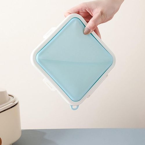 Sandwich Storage Box Silicone Lunch Box Food Storage Case Reusable