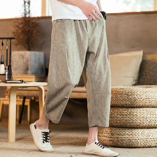 High Quality New Fashion Design Wholesale Cargo Harem Men Pants Wide Leg  Trousers  China Men Pants and Men Trousers price  MadeinChinacom