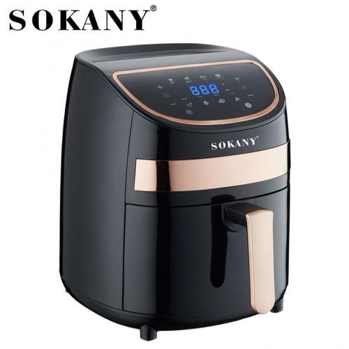 Buy Sokany Healthy Air Fryer  Touch Screen Digital - 3.8L SK-8011 Black in Egypt