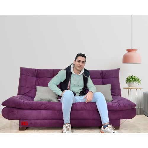 Big Classic Sofa Bed Purple Best