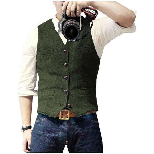 Fashion Slim Herringbone Vests Men Spring Autumn Male s Waistcoat Smart Casual Business Men s Dress Plus Size Suit Vest For Adult Best Price Online Jumia Egypt