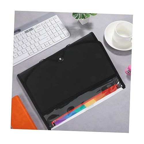 product_image_name-Yiwu-حامل مستندات بلاستيكي  مع 12 فاصل ملون-1