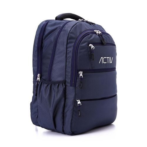 Activ Multiple Pockets School Kids Backpack - Navy Blue - image 2
