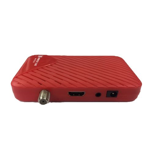 Fortec 666 Plus Full HD Mini Receiver With 2 Port USB - Red