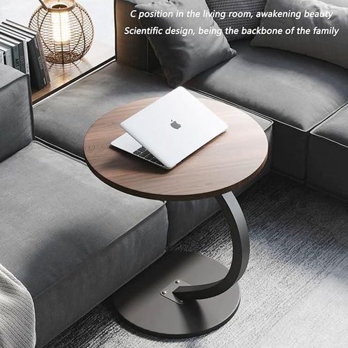 product_image_name-Generic-طاولة جانبية صغيرة مستديرة لغرفة المعيشة وغرفة النوم والمكتب والشرفة وطاولة جانبية مقاومة للماء والصدأ-6