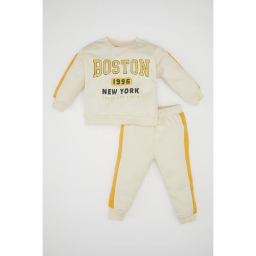 product_image_name-Defacto-Baby Boy Bike Neck Regular Fit Knitted Set - Lt.Stone-1