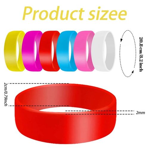 Generic 12Pcs Silicone Bands for Sublimation Tumbler Heat Resistant  Sublimation Paper Holder Ring Bands Prevent Ghosting @ Best Price Online