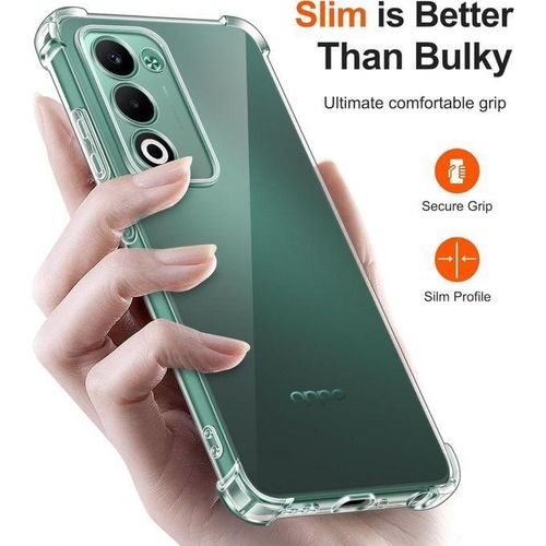 product_image_name-Generic-غطاء شفاف مقاوم للصدمات متوافق مع هاتف Oppo A5 5G-3