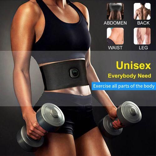 ATION Hip Trainer Toning 8 Pads Muscle Toner ABS Muscle Stimular Black
