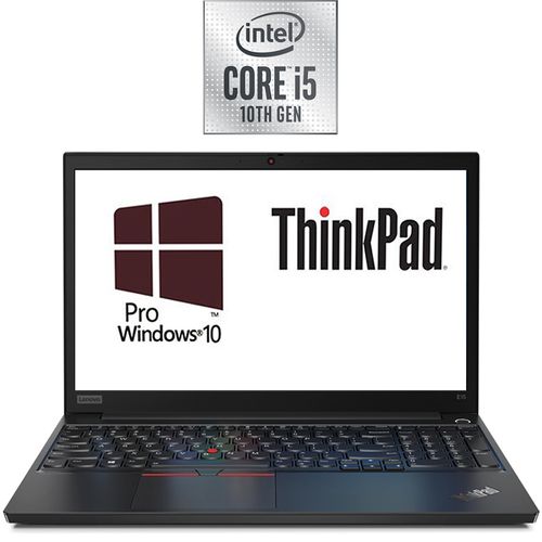 Lenovo Thinkpad E15 Laptop - Intel Core I5 - 8GB RAM - 1TB HDD - 15.6-inch FHD - 2GB GPU - Windows 10 Pro - Black