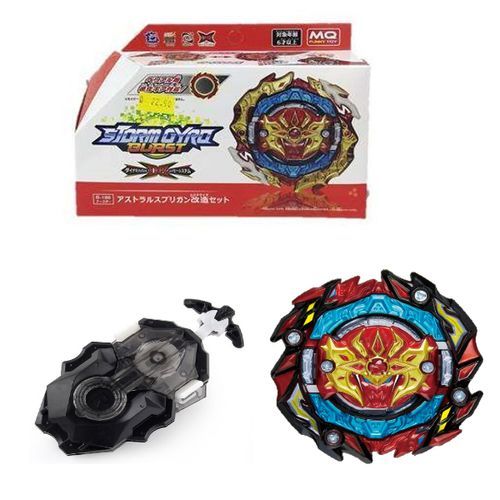 Buy Mq Beyblade Burst DB B-188 Astral Spriggan Customize Set With Launcher LR B-184【Exquisite Gift Packaging】This battle top suit comes with 1x Spinning Tops, 1x Launchers and 1x Stickers. This is a great gift idea【High-quality Materials】Our battling top is made of environmentally friendly ABS non-toxic materials, safe, wear-resistant, strong and durable, which leads to its high performance combat..【Benefits of Battling Tops Game】This is a great educational toy that can improve children's motor skills, increase their patience, and cultivate their sense of competition..【Required Sets and Fun Games】Our GYRO set is a very suitable for family time and outdoor activities, because it is suitable for people of all ages and multiplayer games. Our portable storage box is easy to open and lock, allowing children to play anytime, anywhere in Egypt