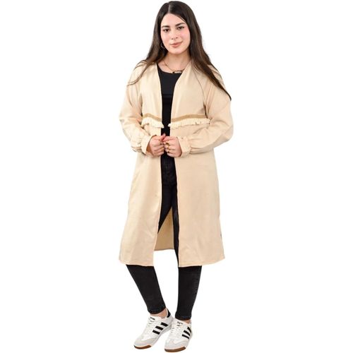 product_image_name-Generic-معطف طويل مزين بشراشيب، بيج، مفتوح من الأمام، بأكمام طويلة، مقاس حر يناسب حتى وزن 80 كيلوغرامًا-1