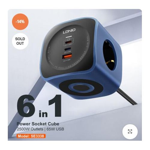 product_image_name-Ldnio-Three-port charging cube joint-1