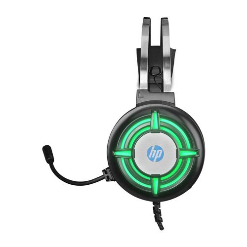 HP H120 Wired Gaming Headset Lighting With Mic Over Ear With 3.5