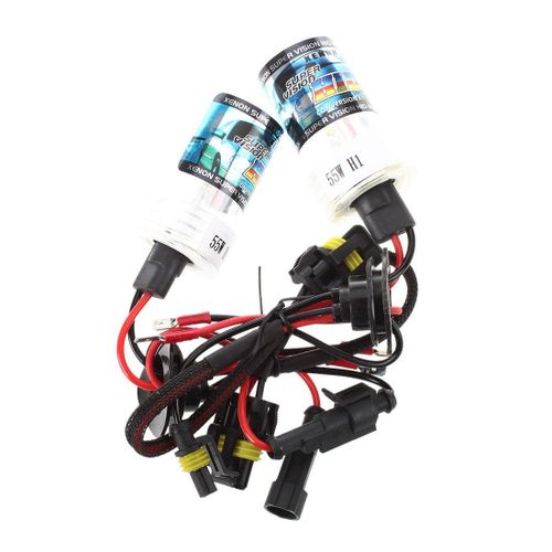 Generic 2 Stk.55W HID xenon lamp car bulb light lamp kit Headlight 12V DC ( H1 8000K) @ Best Price Online