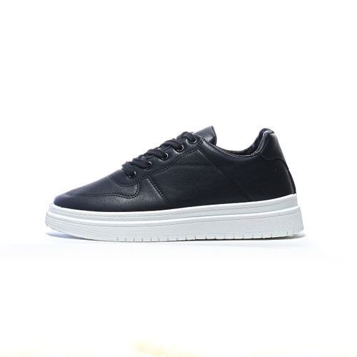 Buy Desert Basic Lace-up Flat Sneakers For Men - Black in Egypt