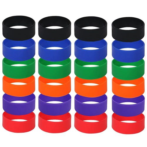 تسوق 24 PCS Silicone Bands for Sublimation Skinny Tumbler, Heat Resistant  Tight-Fitting Sublimation Paper Holder اونلاين