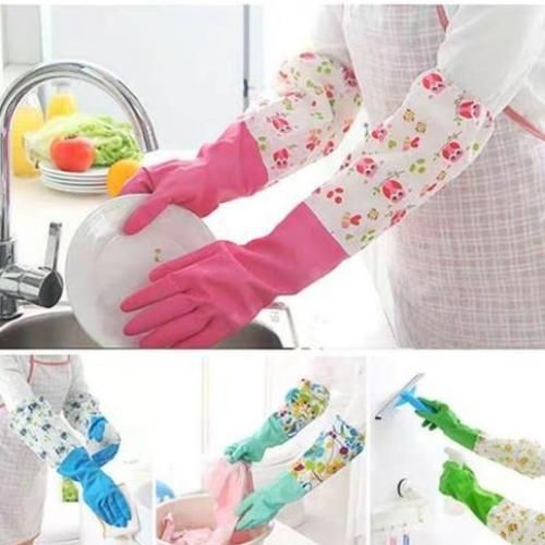 product_image_name-Generic-قفازات مطاطية  لأعمال التنظيف في المنزل 2 قطعة-1