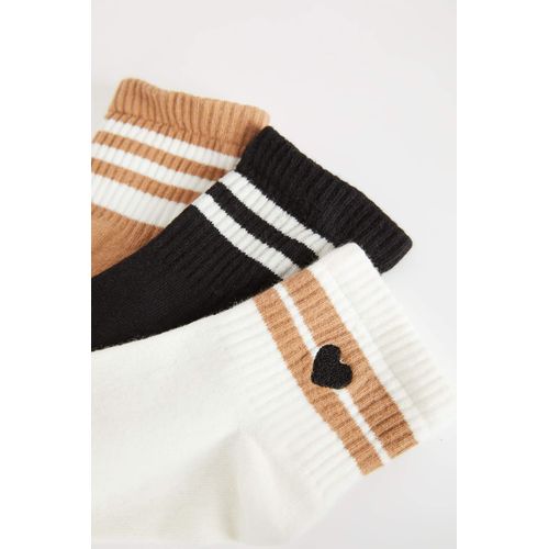 product_image_name-Defacto-شرابات طويل حريمي قطن - 3 قطع-2