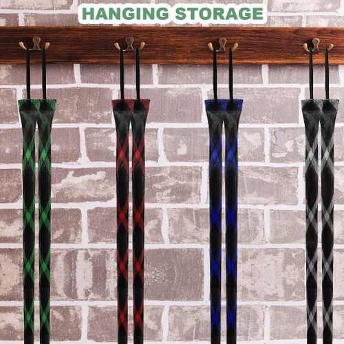 Generic 8Pcs Fishing Rod Sleeve Sock,Fishing Rod Cover Scalable Braided  Mesh Rod Sleeve Fishing Tools Accessories with Lanyard @ Best Price Online