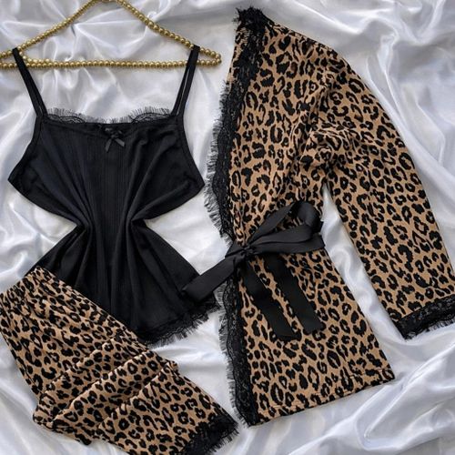 product_image_name-Generic-روب حريمي 3 قطع – قطن سنجل ليكرا مستورد المقاس: مقاس حر مناسب من 60 كجم إلى 85 كجم-1