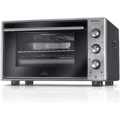 product_image_name-Arzum-فرن كهربائي كوكار ماكسي، 50 لتر، 1637 واط، زجاج مزدوج، مروحة تربو-1