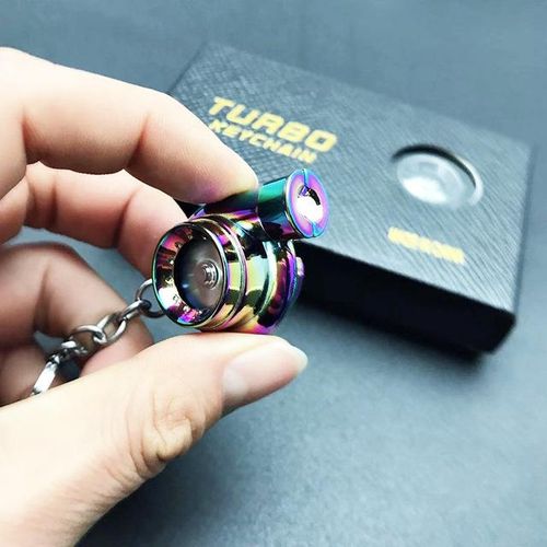 Generic Turbo Sound Key Chain Turbine Shape Keychain Electric LED Metal Keychain Turbocharger Pendant Man Luxury Gift Creative Green Orange Best Price Online Jumia Egypt