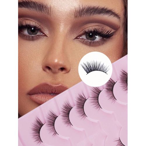 SHEIN 7 Pairs Set 3DHalf LengthFalse Eyelashes Fake Eyelashes. Best Price Online Jumia Egypt