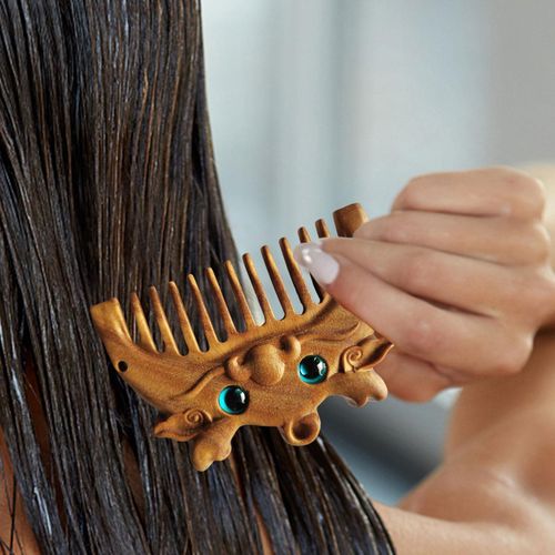 Wood hair combs store