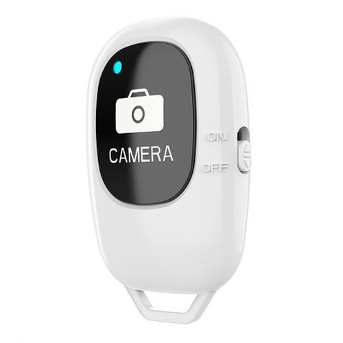 Buy Rechargeable Mini Bluetooth compatible Remote Control Wireless Controller Self-Timer Camera Stick Shutter Release Selfie Button in Egypt