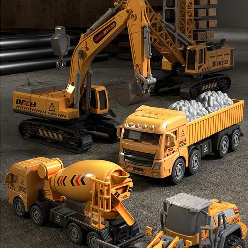 Generic Alloy Car Excavating Mixer Forklift Large Crane Tower