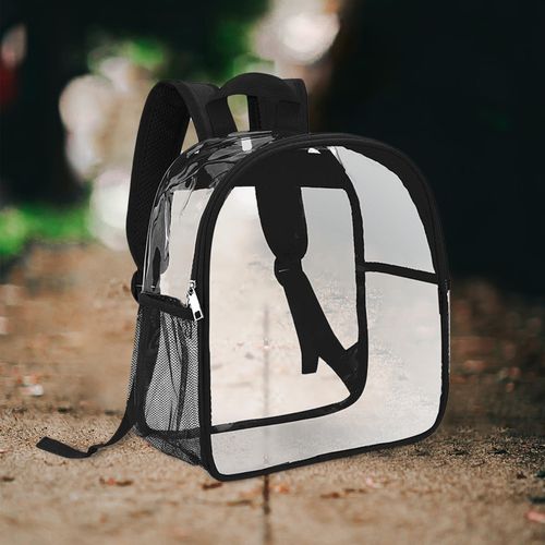 Clear backpack in store on sale