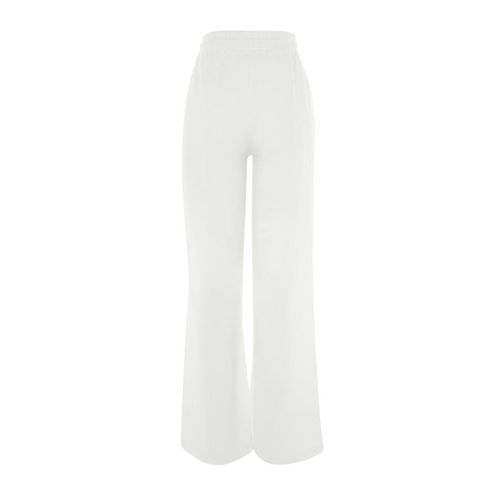 product_image_name-Trendyol-سروال رياضي نسائي من القطن بلون إكرu مع تصميم واسع الساقين-7