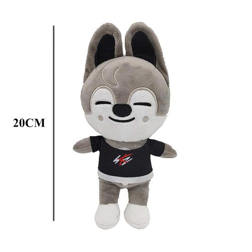 Generic 8pcs Plush Toys 20cm Stray Kids Plush Wolf Chan Cartoon Doll ...