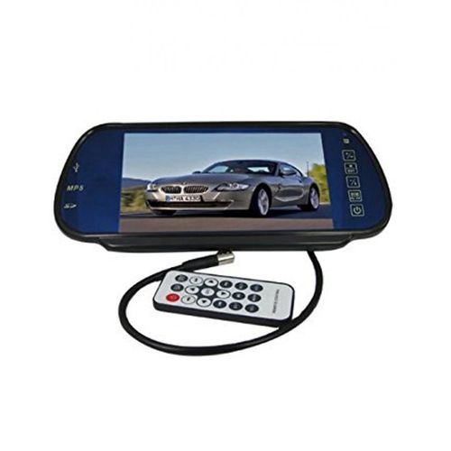 Shop Generic 7 Color Touch Screen Car Monitor Rear View Mirror With Remote Control Usb And Sd Inputs Jumia Egypt