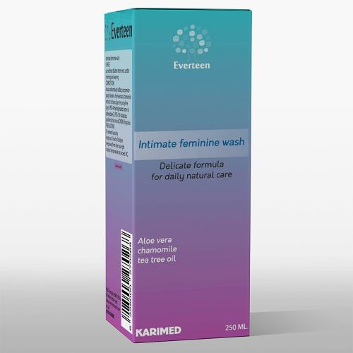 Buy Karimed EVERTEEN Intimate Feminine Wash And Moisturizer 250ML in Egypt