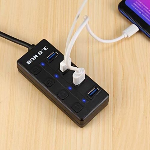 Buy 4 Ports USB 3.0 Hub For Data Transfer And Charging in Egypt