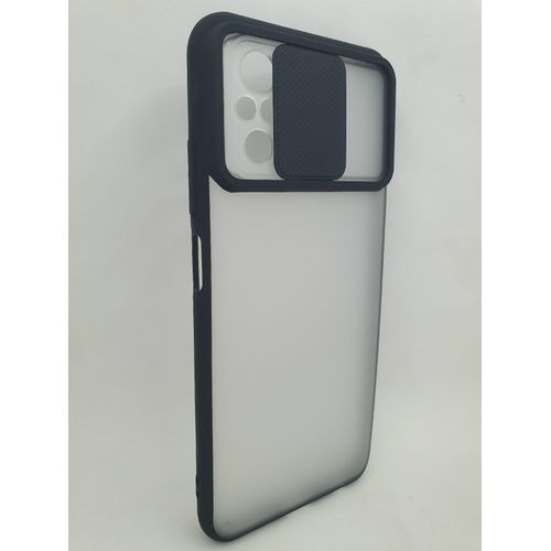 product_image_name-Generic-Xiaomi Redmi Note 10 Push Pull Camera Protection Case Shockproof Transparent - Black-4