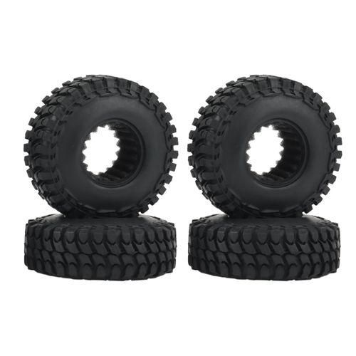 Buy 4PCS 55X18Mm Soft Rubber Wheel Tires Tyre for 1/24 RC Crawler Car Axial SCX24 90081 AXI00002 Upgrade Parts in Egypt