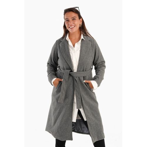 heather grey coat
