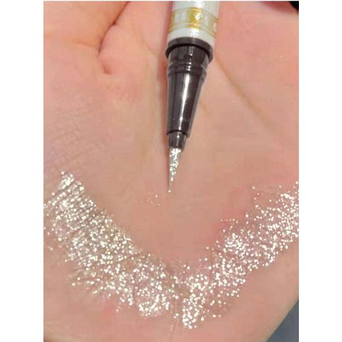 product_image_name-SHEIN-DIKALU قلم دودة الحرير الكاذبة , بريق الترتر دائم ليس من السهل خلع المكياج مكياج العين منتج للحفلة قطعة واحدة-2