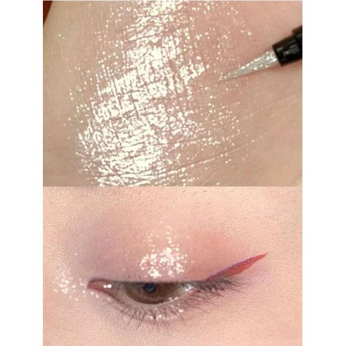 product_image_name-SHEIN-DIKALU قلم دودة الحرير الكاذبة , بريق الترتر دائم ليس من السهل خلع المكياج مكياج العين منتج للحفلة قطعة واحدة-4