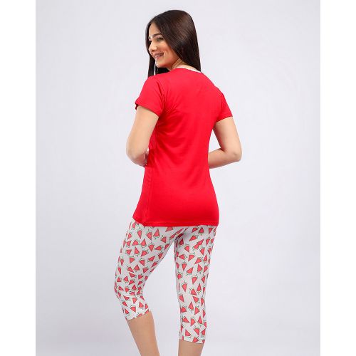 Andora بيجامه برمودا بطيخ_أحمر