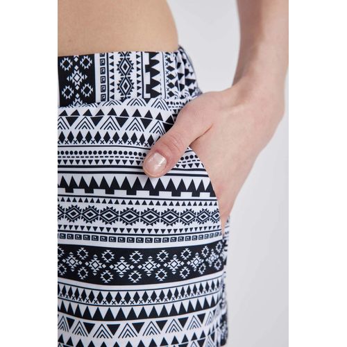 product_image_name-Defacto-Fall in Love Regular Fit Ethnic Patterned Swimming Shorts-6