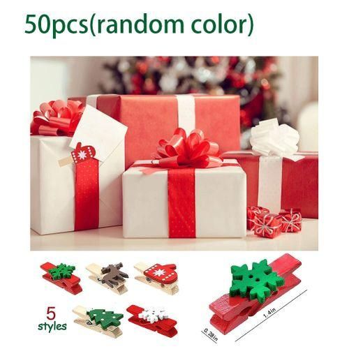 915 Generation 50Pcs Mini Clothespins - Colored Wood Clothespins For Photo  @ Best Price Online