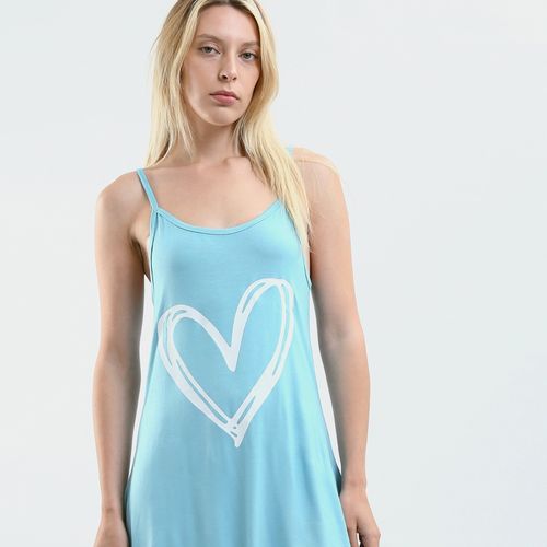 product_image_name-Mesery-قميص نوم ميزري قطن بحمالات رقيقة - مزخرف-4