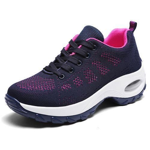 Fashion Big Size 42 Women Slim Shoes Casual Mesh Sneakers Purple Best Price Online Jumia Egypt