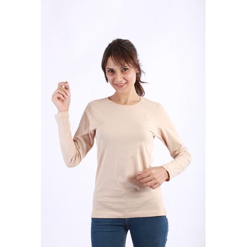 Jet Women Under Shirt Round Neck And Long Sleeves - Beige @ Best Price  Online