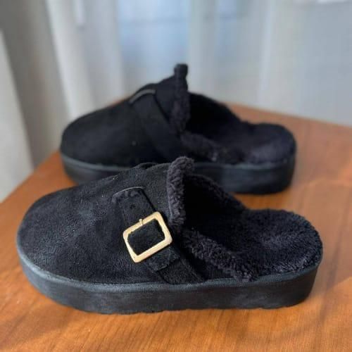 product_image_name-Generic-شبشب نسائي أنيق ومريح من الفرو - أسود-1